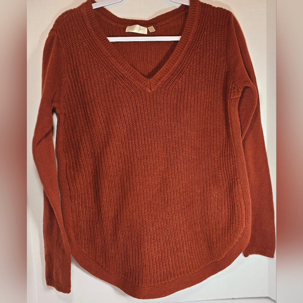 RD Style Burnt Orange Sweater